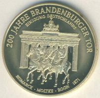 NSZK DN "Brandenburgi Kapu" aranyozott T:PP