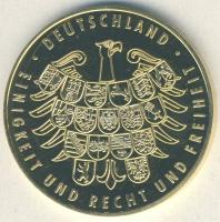 NSZK 2006. "Futball-világbajnokság 2006" aranyozott T:PP