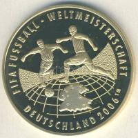 NSZK 2006. "Futball-világbajnokság 2006" aranyozott T:PP