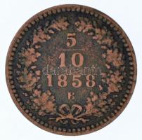 1858B 5/10kr Cu T:2-,3
Adamo M3