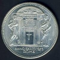 Vatikán 1975. "VI. Pál Pápa" Ag 16g T:1