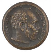 Madarassy Walter (1909-1994) 1974. "Balassa János 1814-1868" öntött bronz emlékérem (75mm) T:1-  Hungary 1974. "János Balassa 1814-1868" cast bronze commemorative medallion. Sign.: Walter Madarassy (75mm) C:AU CS 30.