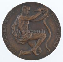 ~1960. "Semmelweis Ignác Fülöp - 1818-1863" kétoldalas, öntött bronz emlékérem (70mm) T:1-