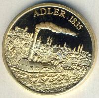 NSZK DN "Adler" aranyozott T:PP