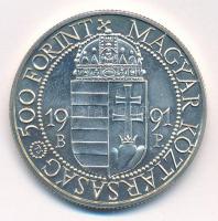 1991. 500Ft Ag "II. János Pál pápa látogatása" T:BU patina
Adamo EM120