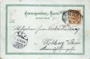 1897 (Vorläufer!) Innsbruck (Tirol), Sillfall beim Berg Isel, Schloss Ambras, Martinswand, Schloss W...