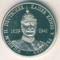 NSZK 1991. "II. Vilmos" újezüst emlékérem T:PP