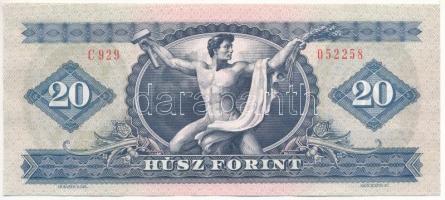 1975. 20Ft "C 929 052258" T:III szép papír Adamo F16