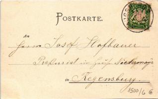 Augsburg, Blick gegen Hl. Kreuz vom Perlachturm aus (EK)