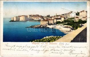 1901 Dubrovnik, Ragusa; Ragusa von St. Giacomo (b)