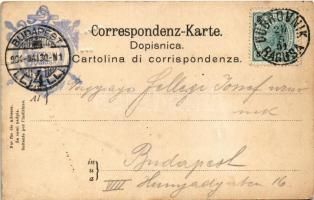 1901 Dubrovnik, Ragusa; Ragusa von St. Giacomo (b)