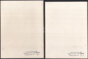 Kankovszky Ervin (1884-1945): Páros akt fotó sorozat, 7 db, a hátoldalán pecséttel jelzett fotó, az ...