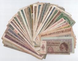 1930-1946. 35xklf magyar bankjegyből álló tétel T:III,III-