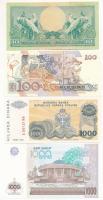 Brazília DN (1990) 100C + Horvátország / Krajnai Szerb Köztársaság 1994. 1000D + Indonézia 1959. 10R...
