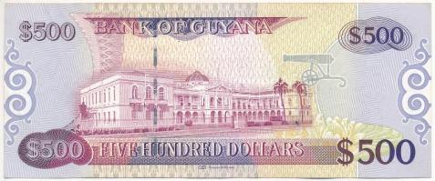 Guyana DN (2011-2018) 500$ "AJ 540239" T:III kis folt
Guyana ND (2011-2018) 500 Dollars &...