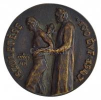 Csúcs Ferenc (1905-1999) 1948. "Dr. Högyes Endre / Születése 100 éve 1947" kétoldalas bron...