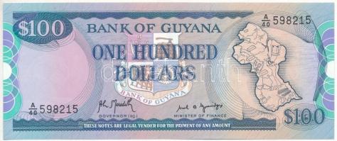Guyana DN (1989) 100$ A/40 598215 T:I Guyana ND (1989) 100 Dollars A/40 598215 C:UNC Krause P#28