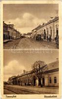 1939 Tiszaújlak, Vulok, Vilok, Vylok; utca részletek. Goldstein kiadása / street view (EK)