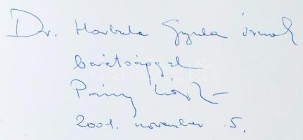 Wehner Tibor - Révész Emese: Paizs. Körmendi Galéria Budapest sorozat 12. köt. Bp, 2000, Körmendi Ga...