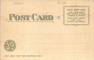 1904 Saint Louis, St. Louis; World's Fair. Palace of Mines and Metallurgy. Art Nouveau, silver ...