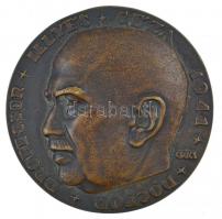 Csúcs Ferenc (1905-1999) 1941. Doctor Professor Illyés Géza 1941 kétoldalas, bronz emlékérem, peremén 37 sorszámmal (88mm) T:1-
