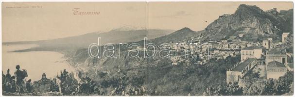 Taormina, 2-tiled folding panoramacard (fl)