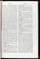 Hindy Mihál: Kézi szótár Publius Virgilius Maro műveihez. A tanuló ifjuság használatára készítette: ...