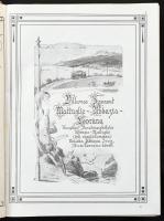 Magyar vasúti szaknaptár. 1911. Közlekedési almanach és sematizmus. Hetedik évfolyam. Szerk.: Wodiáner Béla Antal. Bp., 1911., Wodianer F. és Fiai-ny., XXXII+2+144 p.+3 t.; 640 p.+ 1 t. Rendkívül izgalmas korabeli reklámanyaggal. Kiadói festett egészvászon-kötés, Gottermayer-kötés, a borítón kis kopásnyomokkal, ceruzás aláhúzásokkal, de alapvetően jó állapotban. Ritka!