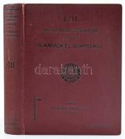 Magyar vasúti szaknaptár. 1911. Közlekedési almanach és sematizmus. Hetedik évfolyam. Szerk.: Wodián...