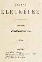 1843 Magyar Életképek. I. évf. I-VI. szám. Első félév. Pest, 1843., Heckenast Gusztáv, 4+VII+100;2+9...