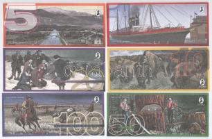 "De La Rue" reklámpénz (6xklf) T:I,I-
"De La Rue" advertising money (6xdiff) C:...