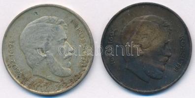 1947. 5Ft Ag "Kossuth" (2x) T:2-,3 patina Adamo F8.1