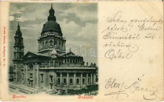 1899 (Vorläufer) Budapest V. Bazilika. Divald Károly Nr. 31. (EK)