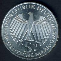 NSZK 1973. 5M "Nationalversammlung" Ag T:1