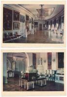 Saint Petersburg, Petrograd, Leningrad; Pavlovsk Great Palace - 16 modern unused postcards