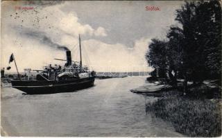 1913 Siófok, "HELKA" gőzös (EK)