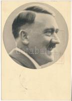 1938 Männer der zeit Nr. 91. Der Führer Adolf Hitler. Phot. Joh. Marr + 1938 Des Führers Geburtstag Führer DVX So. Stpl