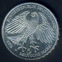 NSZK 1976. 5M "Grimmelshausen" Ag T:1