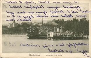 Balatonfüred Vaszary Kolos villája