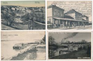 44 db RÉGI történelmi magyar város képeslap vegyes minőségben / 44 pre-1945 historical Hungarian tow...