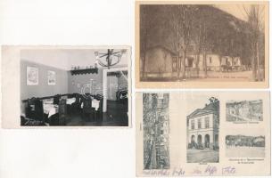 44 db RÉGI történelmi magyar város képeslap vegyes minőségben / 44 pre-1945 historical Hungarian tow...