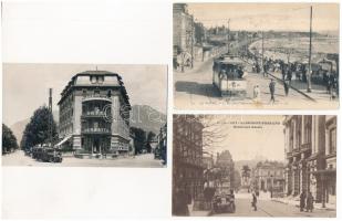 31 db RÉGI francia város képeslap vegyes minőségben / 31 pre-1945 French town-view postcards in mixed quality