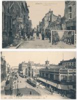 31 db RÉGI francia város képeslap vegyes minőségben / 31 pre-1945 French town-view postcards in mixe...