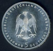 NSZK 1977. 5M "Kleist" Ag T:1