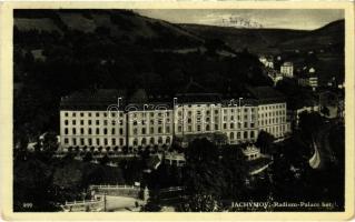 1937 Jáchymov, Sankt Joachimsthal; Radium-Palace Hotel (EK)