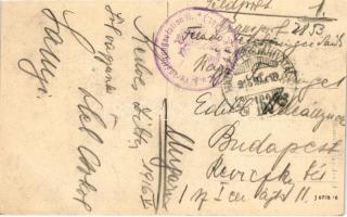 1916 Kovel, Kowel; Pomnik / monument + "K.u.K. Verköstigungsstation VI. d. 4. A.K. (QAbt.)