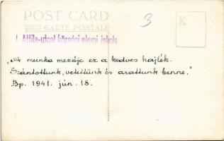 Budapest I. Községi Elemi népiskola a Vérmező és Attila út sarkán. photo