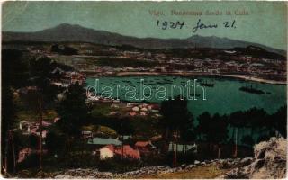 1924 Vigo, Panorama desde la Guia (EB)