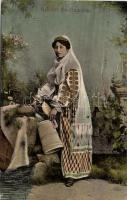 Romanian country woman (Eb)