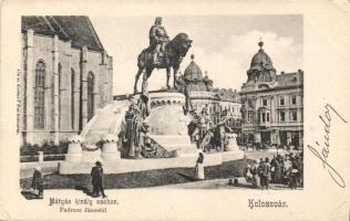 Kolozsvár Mátyás statue (EK)